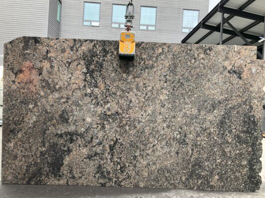 3cm Coral Gold Granite Polished 115x65