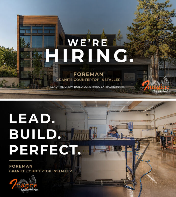 Imagine Stoneworks is Hiring