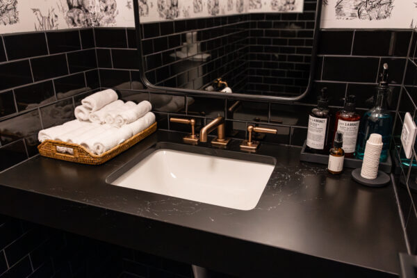 The Westman Lobby Bathroom